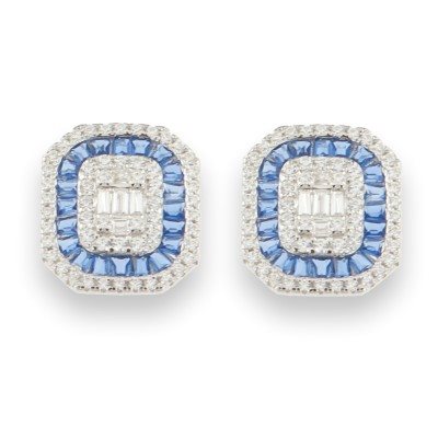 Orecchini Domar Gioielli Donna Dolù Bijoux orecchini in Argento Cubic Zirconia EZB105450 - EZB105450